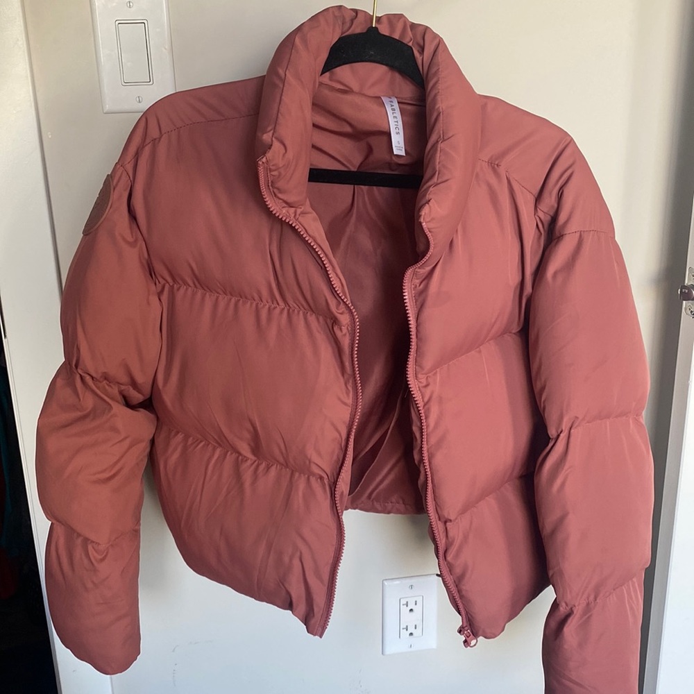 Fabletics Puffer crop coat
